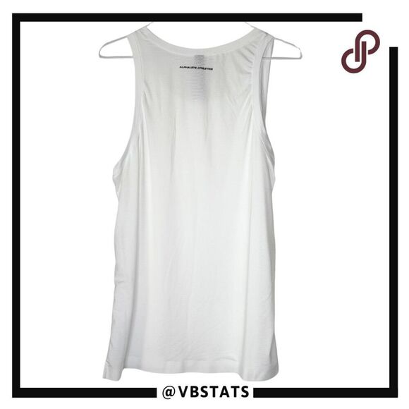 Alphalete Athletics Men's Sleeveless Crewneck Activewear Tank Top White Small - Picture 3 of 9